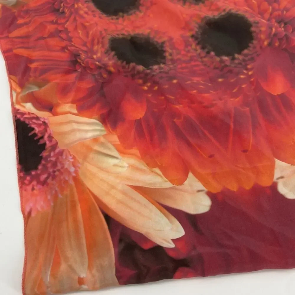 Nicole Isabel Whitney Print silk scarf